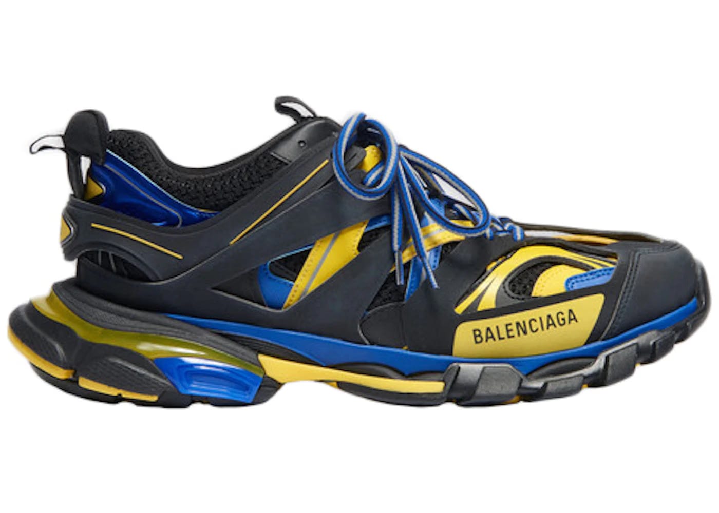 Balenciaga Track Trainer Black Yellow Blue