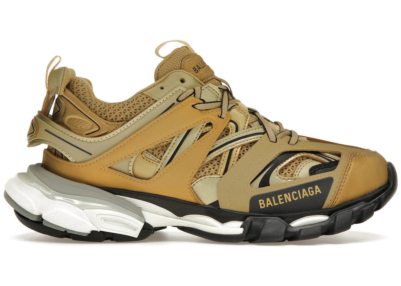 Balenciaga Track Trainer Gold Womens