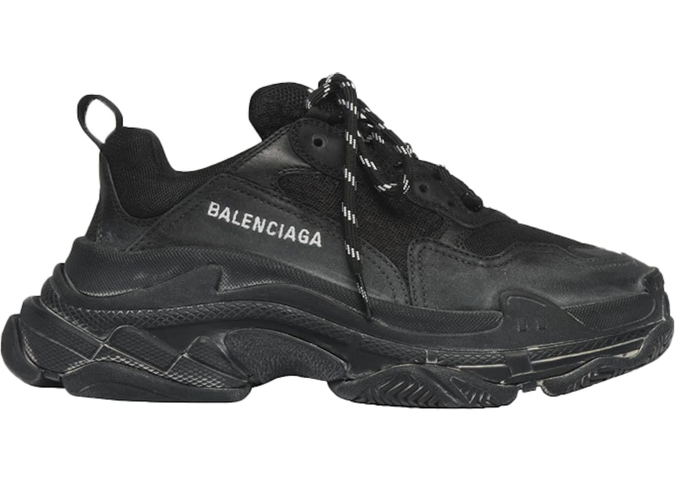 Balenciaga Triple S Black 2019 Womens