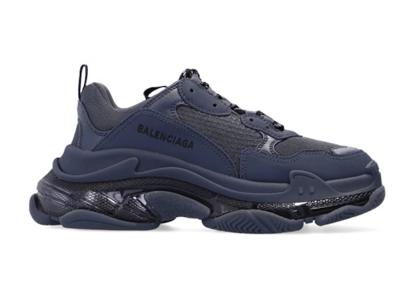 Balenciaga Wmns Triple S Sneaker 'Clear Sole - Ombre Blue'