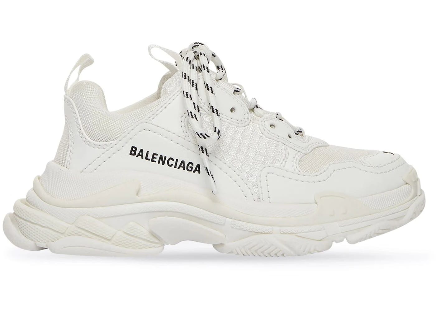 Balenciaga Triple S White Kids