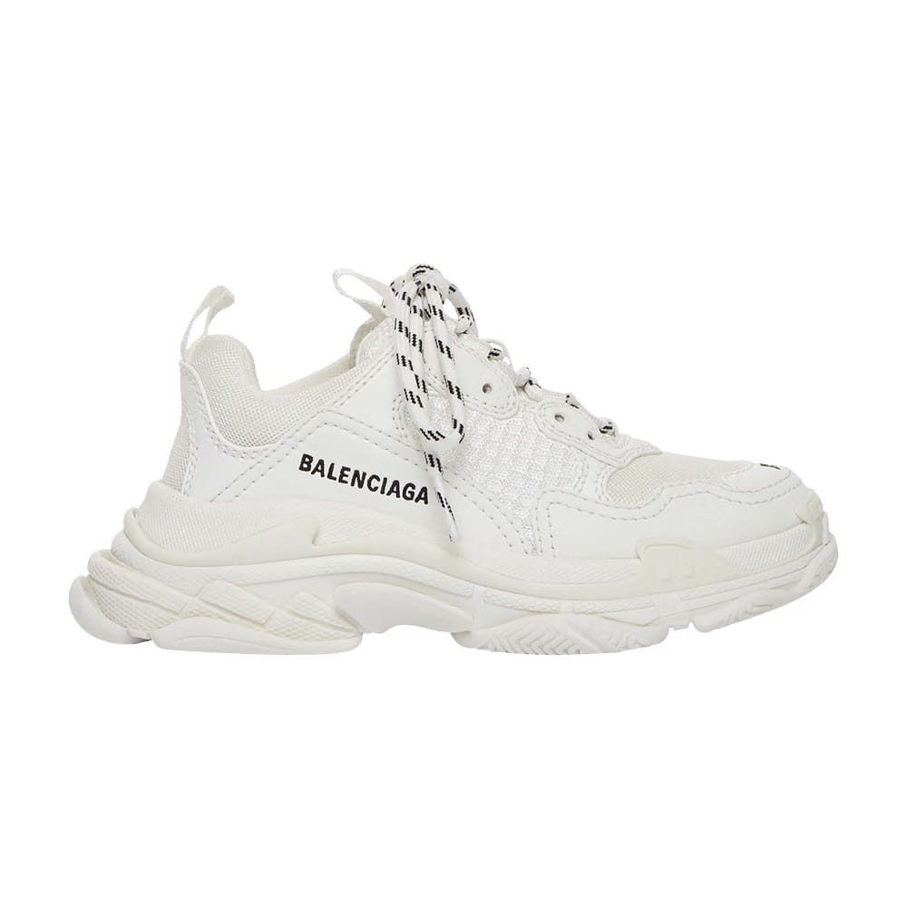Balenciaga Triple S White Kids