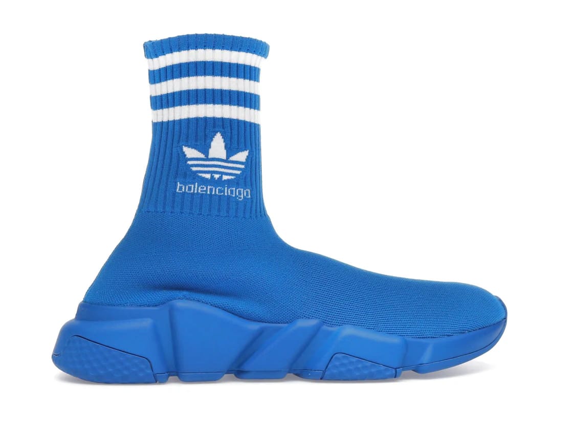 Balenciaga x Adidas Speed Trainer Blue White