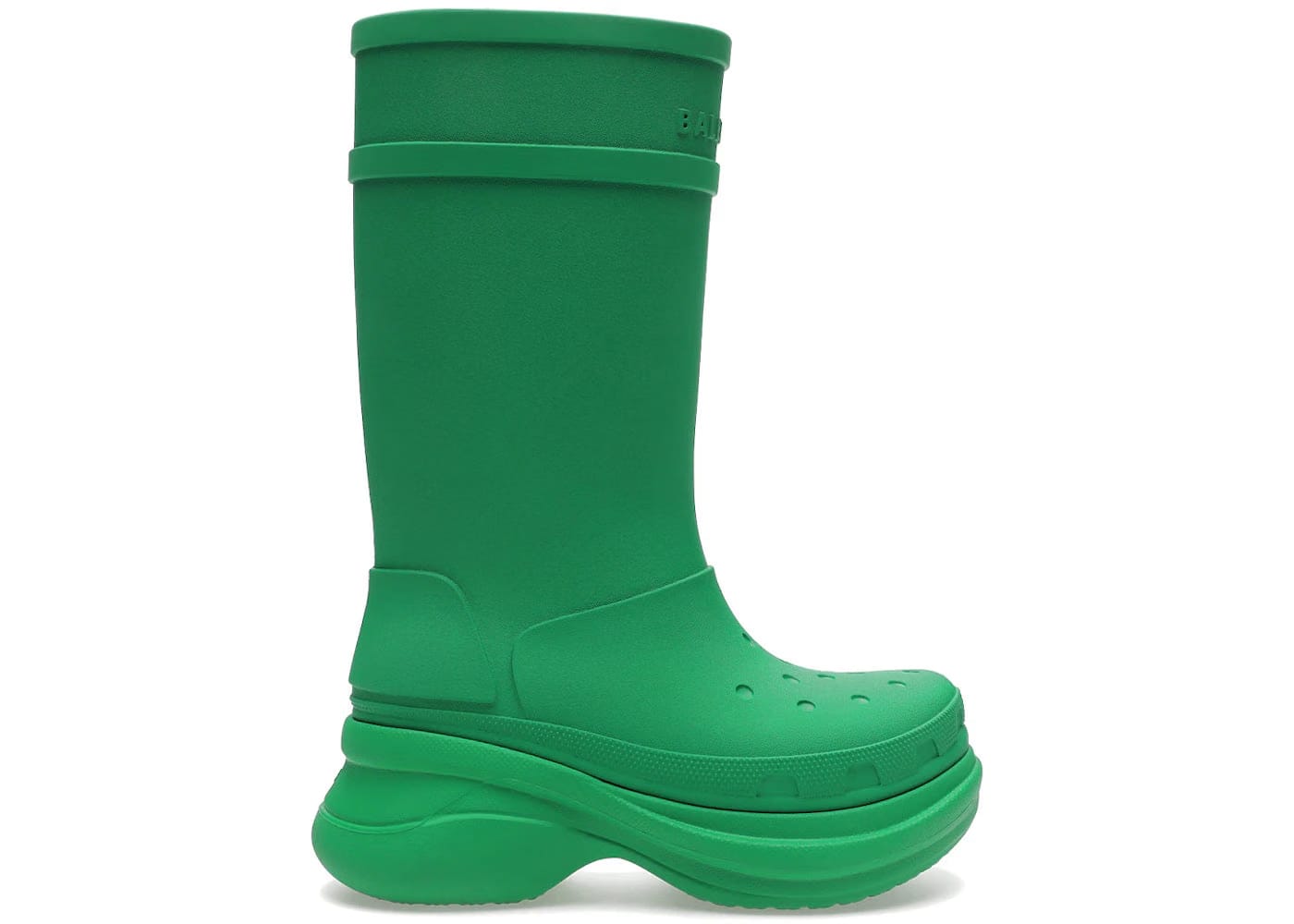 Balenciaga X Crocs Boot Green Womens