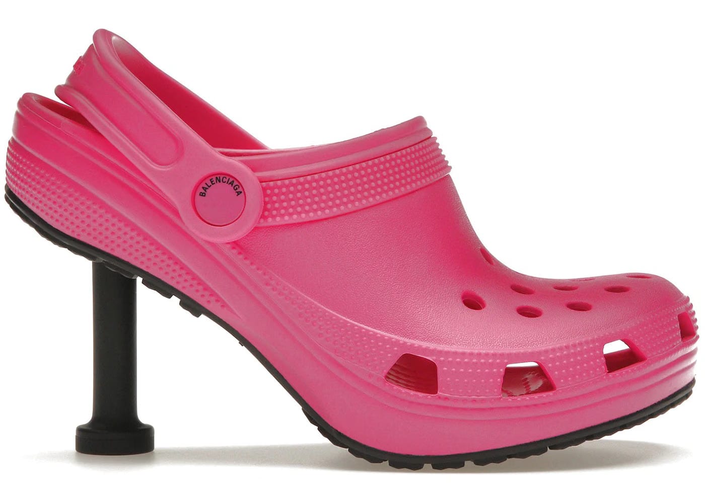 Balenciaga X Crocs Madame 80Mm Pink Womens