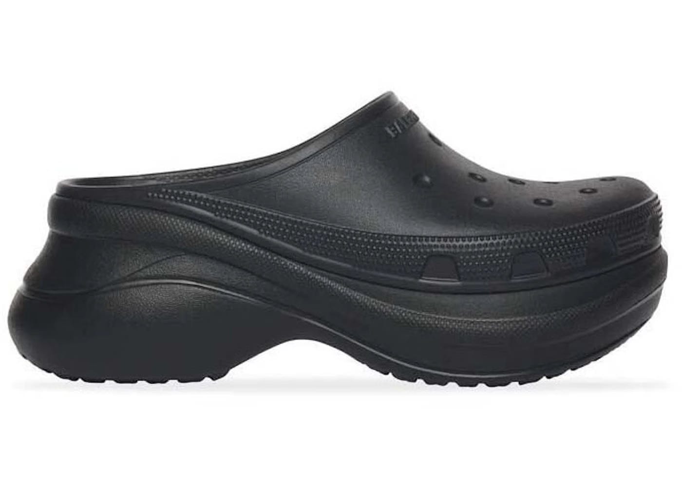 Balenciaga X Crocs Mule Black Womens