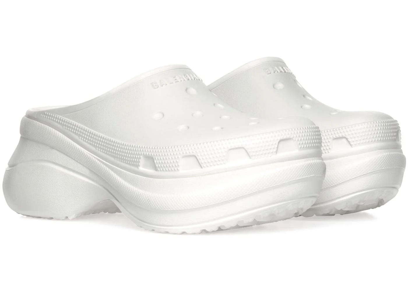 Balenciaga X Crocs Mule White Womens