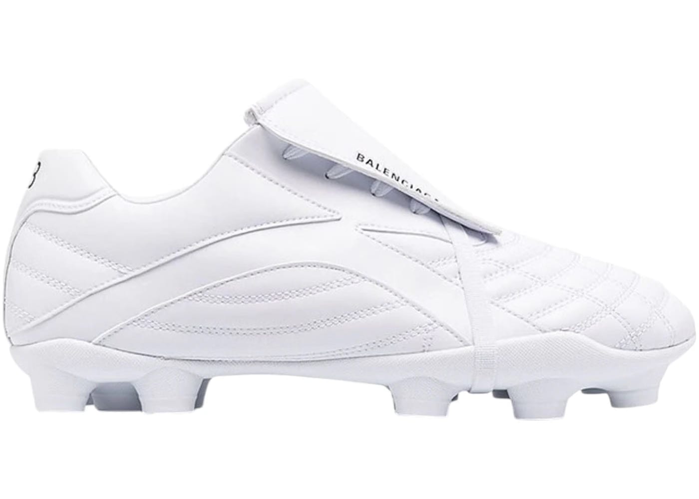 Balenciaga Soccer Sneakers White Black Womens