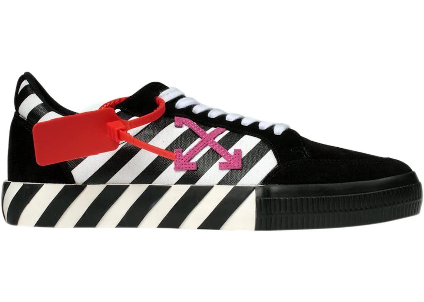 Off-White Arrows Vulc Low Stripe Violet Ss20 Womens