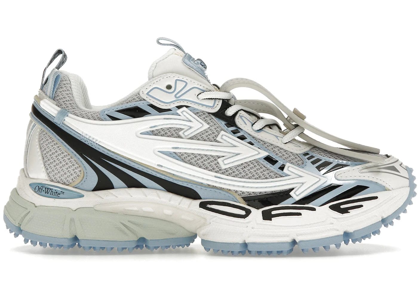 Off-White Wmns Be Right Back 'White Light Blue'