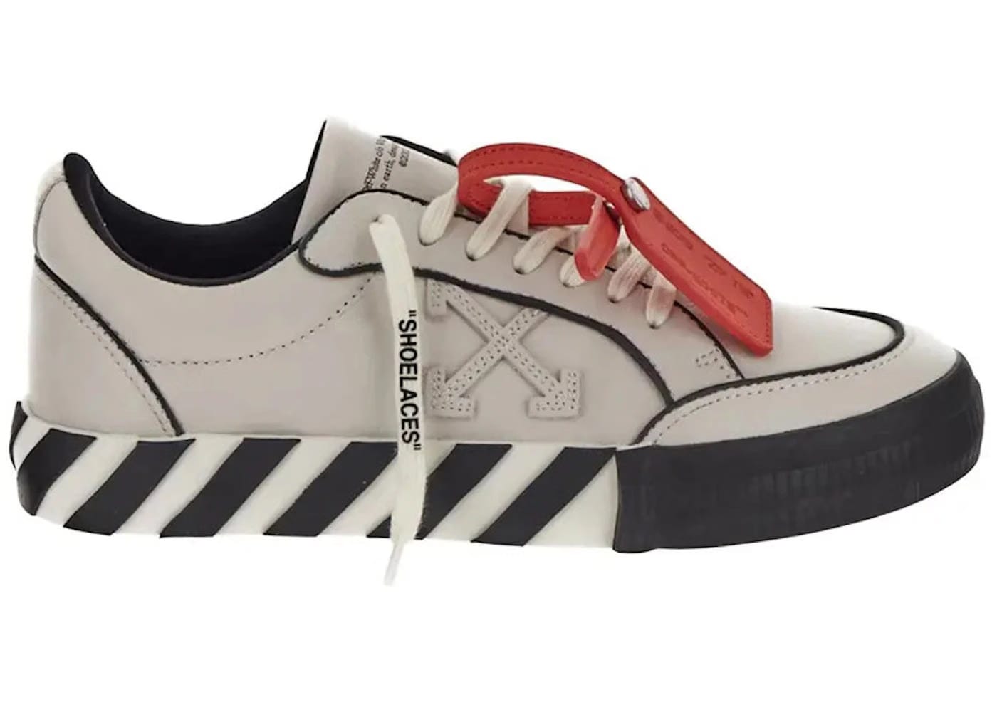 Off-White Vulc Sneaker Outlined - White Black
