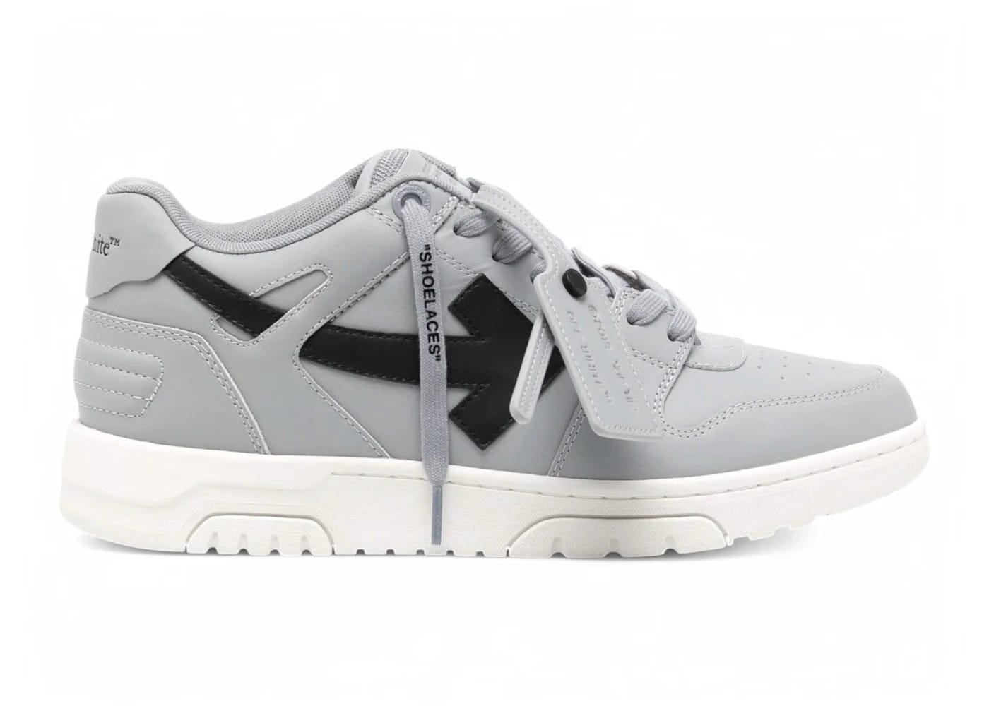 Off-White Out Of Office Ooo Low Tops Grey Black