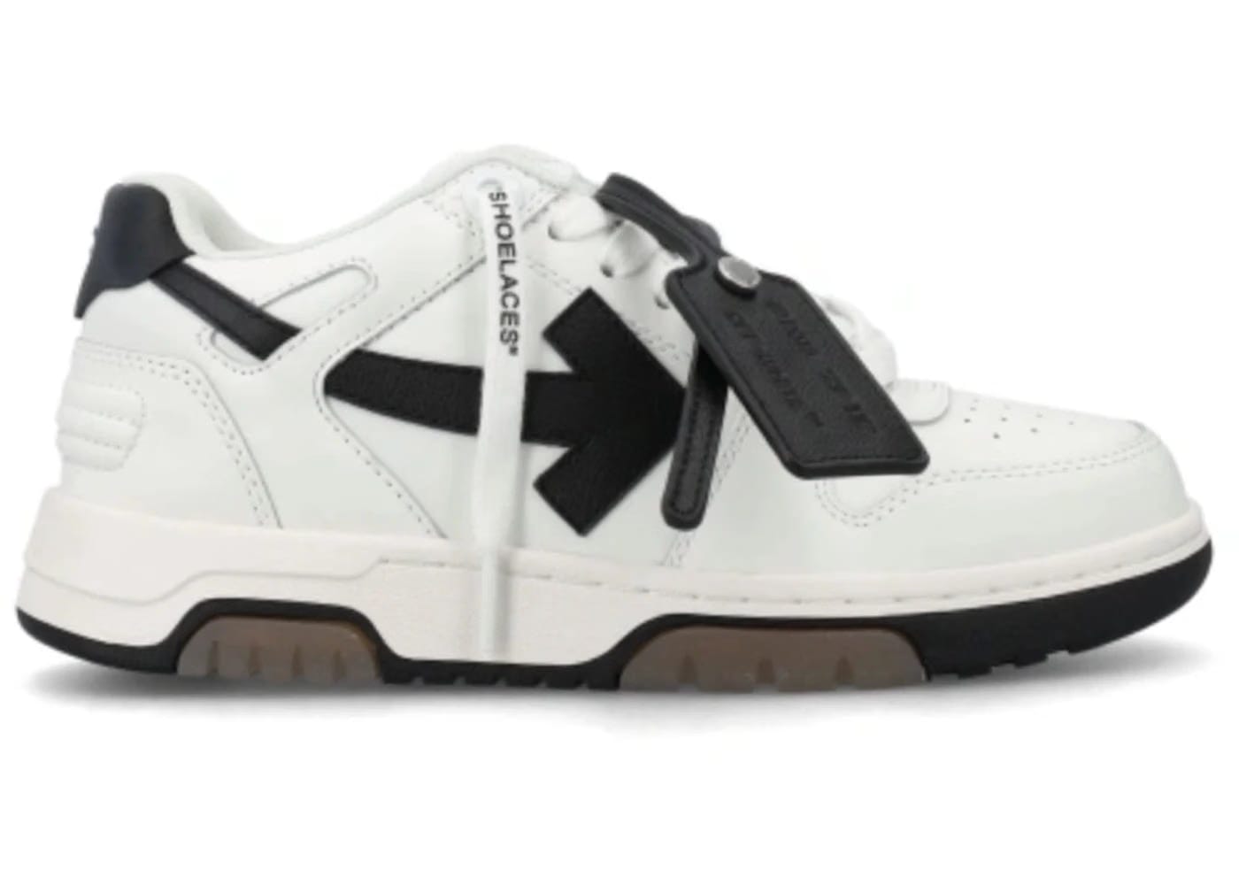 Off-White Out Of Office Ooo Low White Black Womens