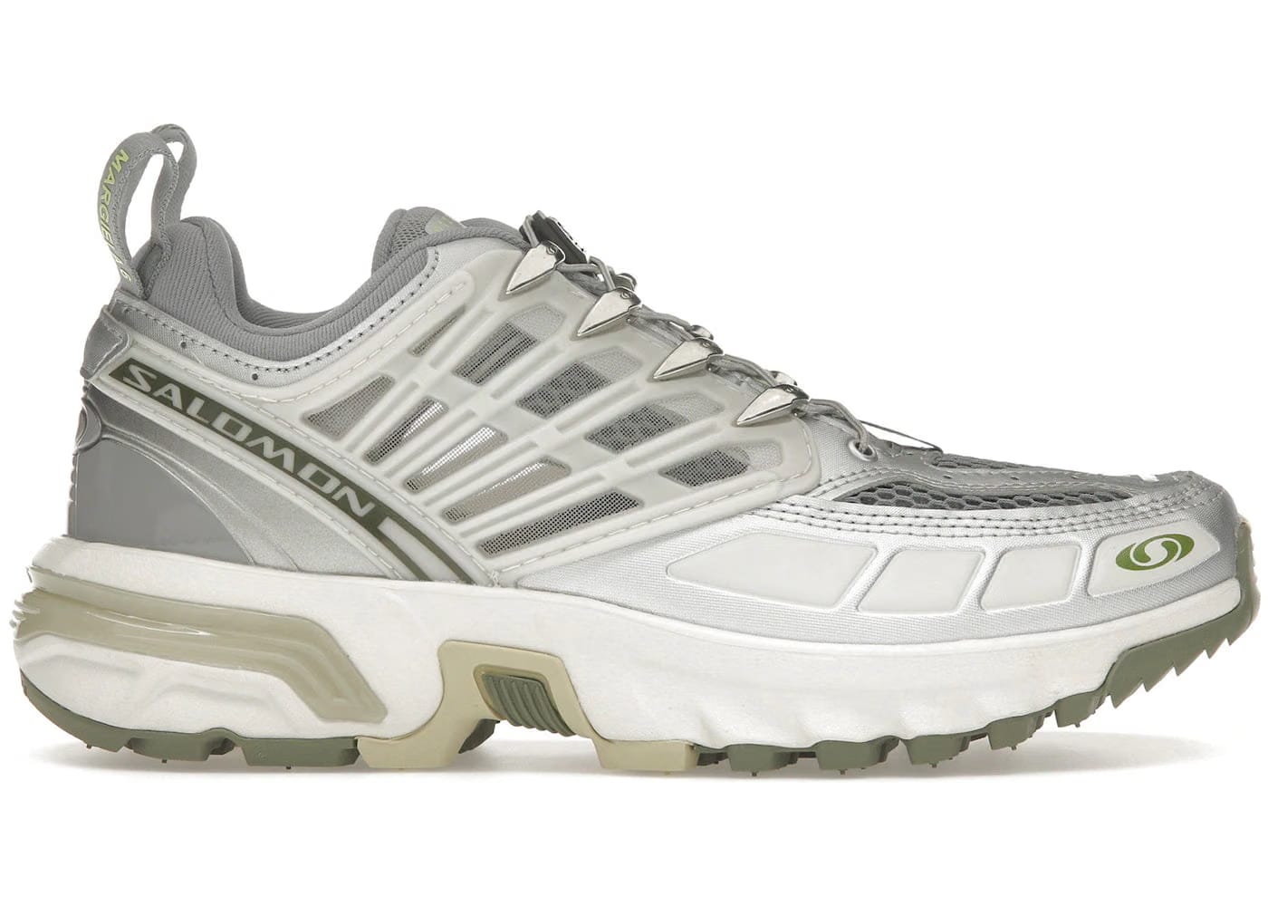 Salomon Acs Pro Mm6 Maison Margiela Sharkskin Silver Sharp Green