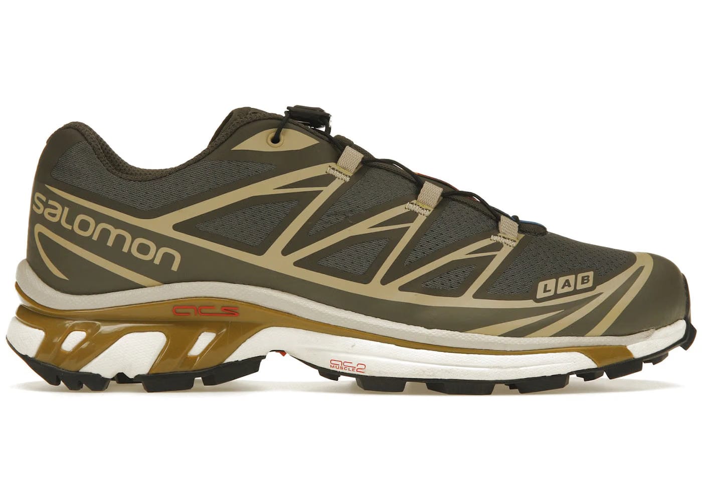 Salomon Xt-6 Beluga Dull Gold