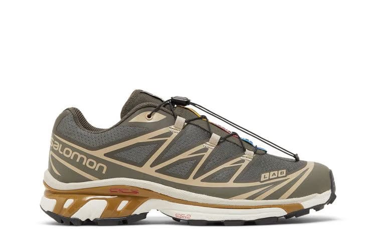 Salomon Xt-6 Beluga Dull Gold