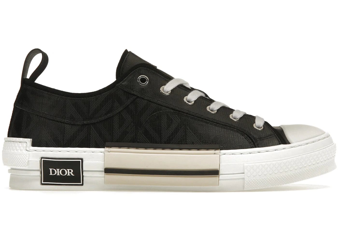 Dior B23 Low Top Black Cd Diamond