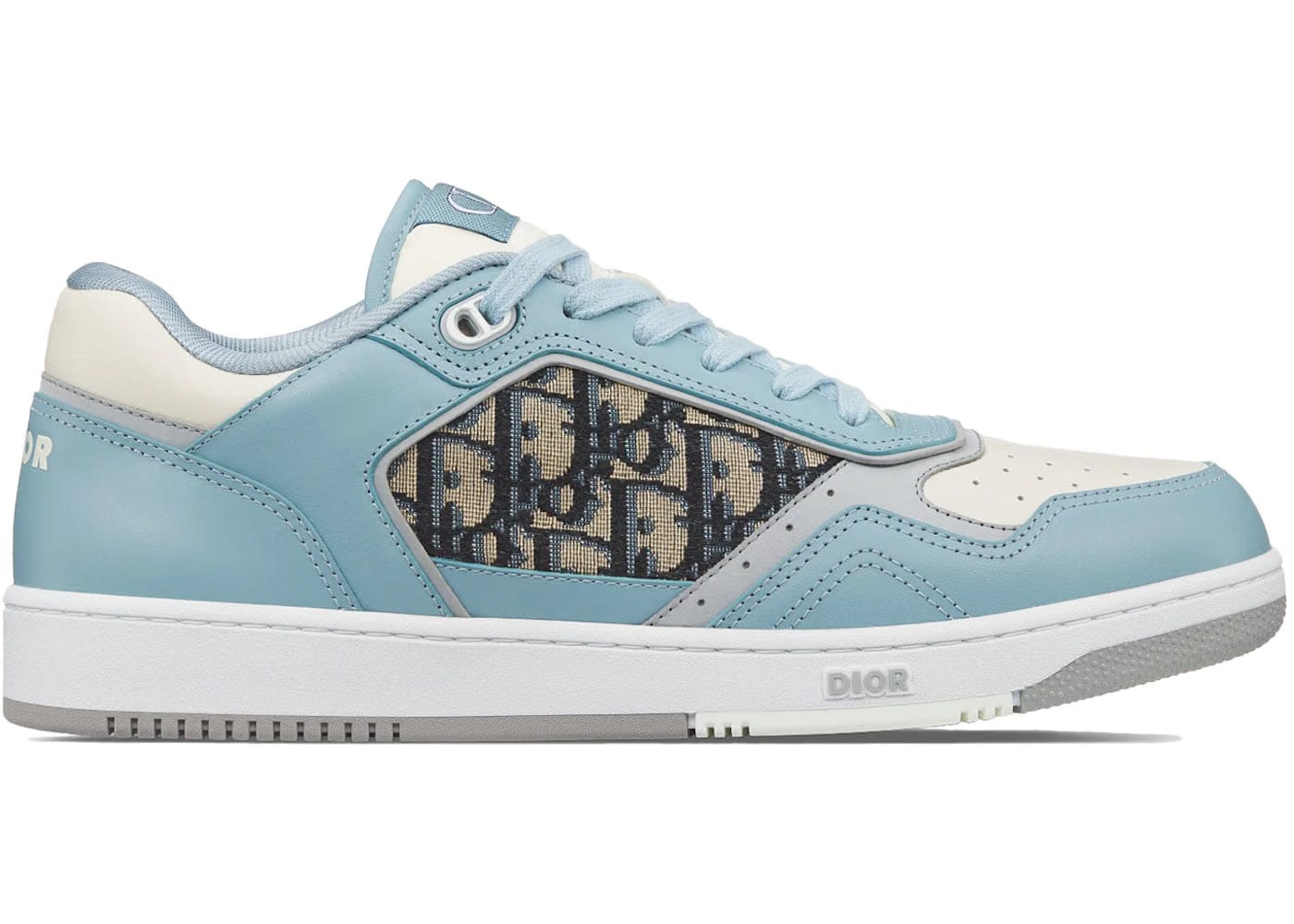 Dior B27 Low Light Blue Cream Dior Oblique Jacquard