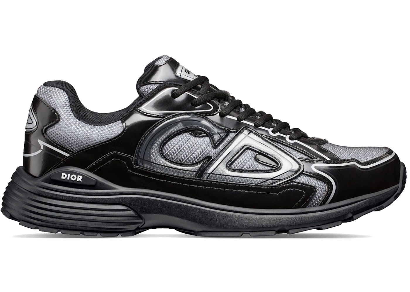 Dior B30 Light Gray Black