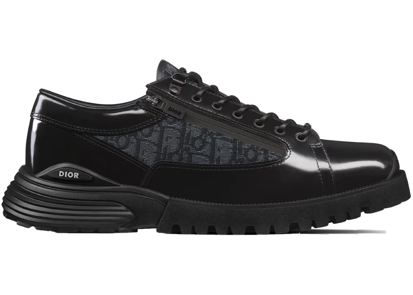 Dior Combat Derby Black Oblique