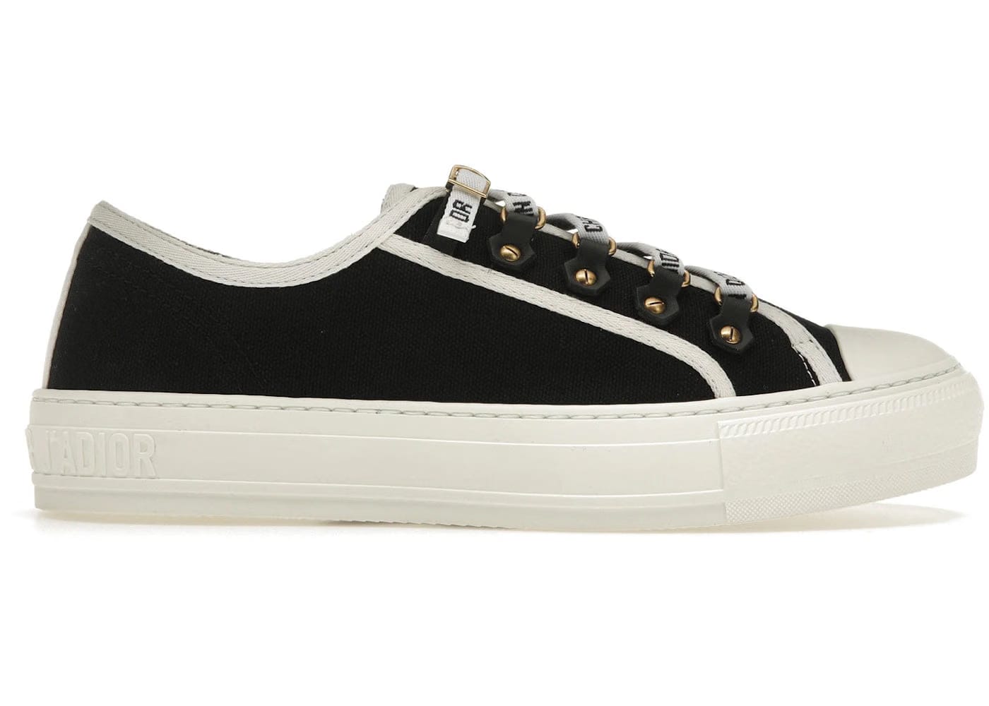 Dior Walk'N'Dior Low Top Black Canvas (Women'S)