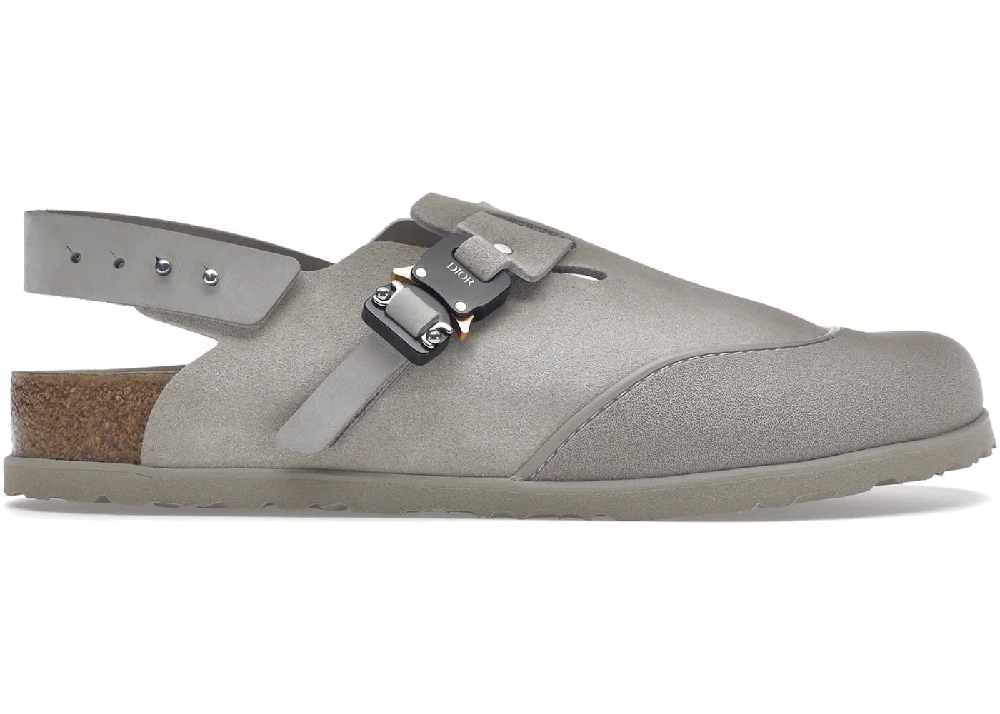 Dior x Birkenstock Tokio Mule Greige