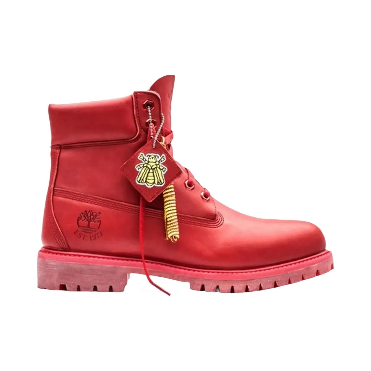 Bee Line x Timberland 6 Inch Boot Crimson