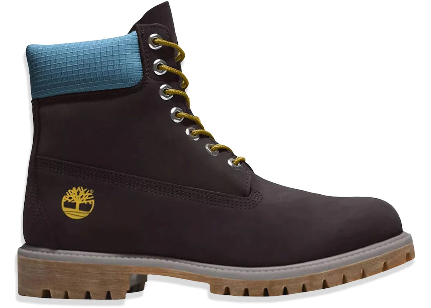 Timberland 6 Inch Premium Waterproof Boot Black Blue