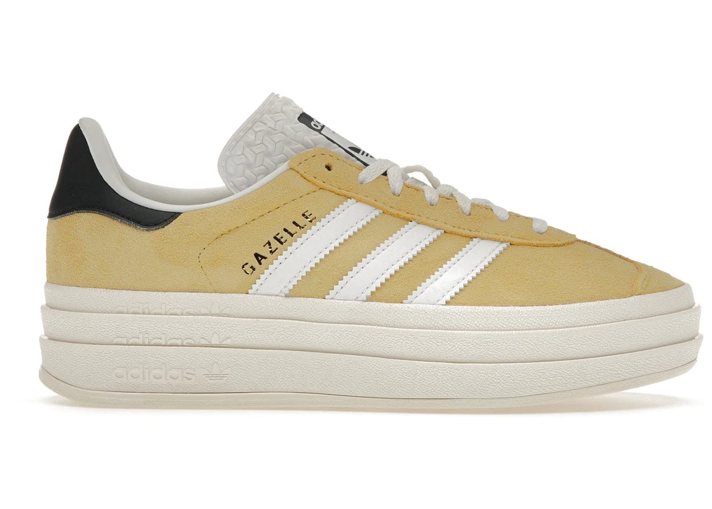 Adidas Gazelle Bold Almost Yellow Womens