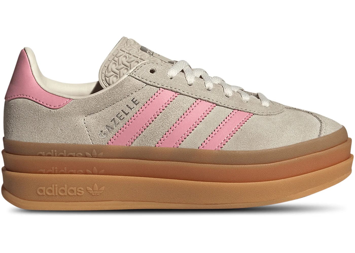 Adidas Gazelle Bold Beige Semi Pink Spark GS