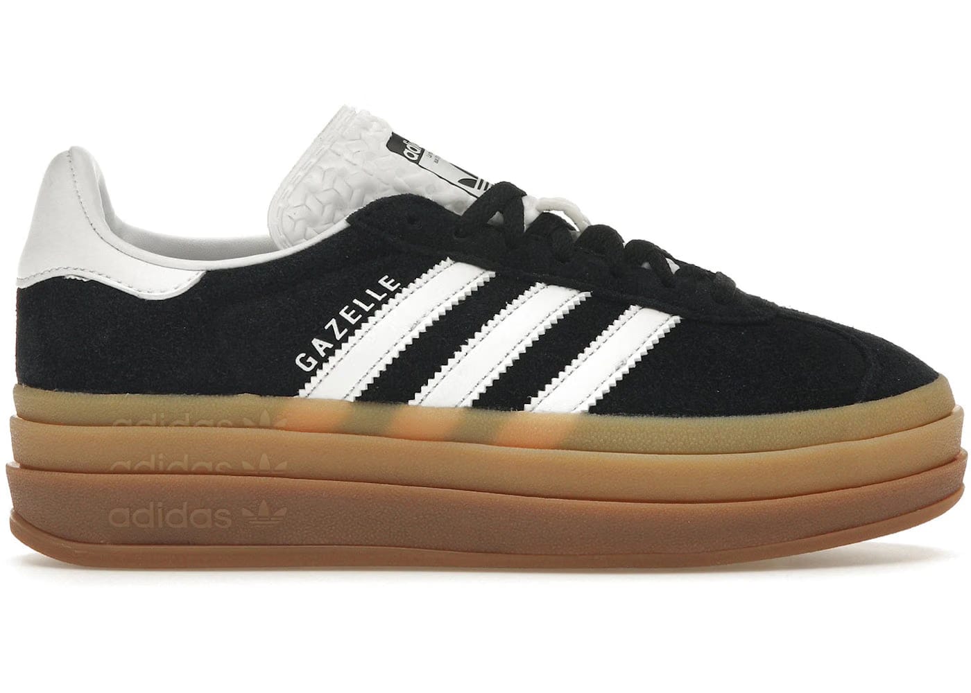 Adidas Wmns Gazelle Bold 'Black Gum'