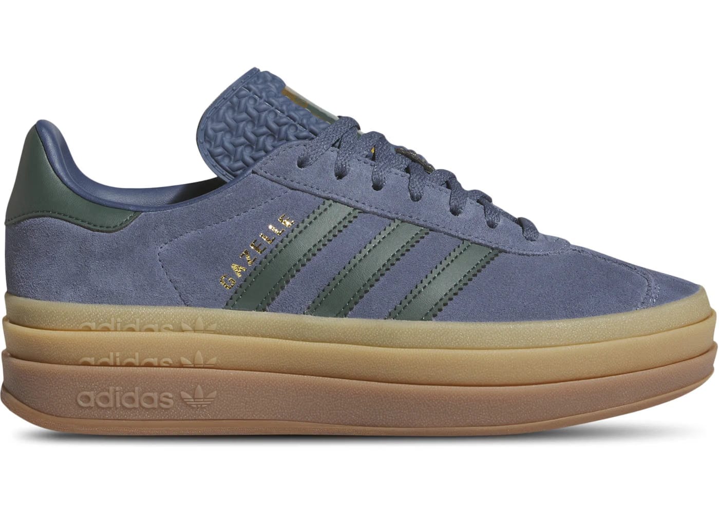 Adidas Wmns Gazelle Bold 'Preloved Ink Mineral Green'