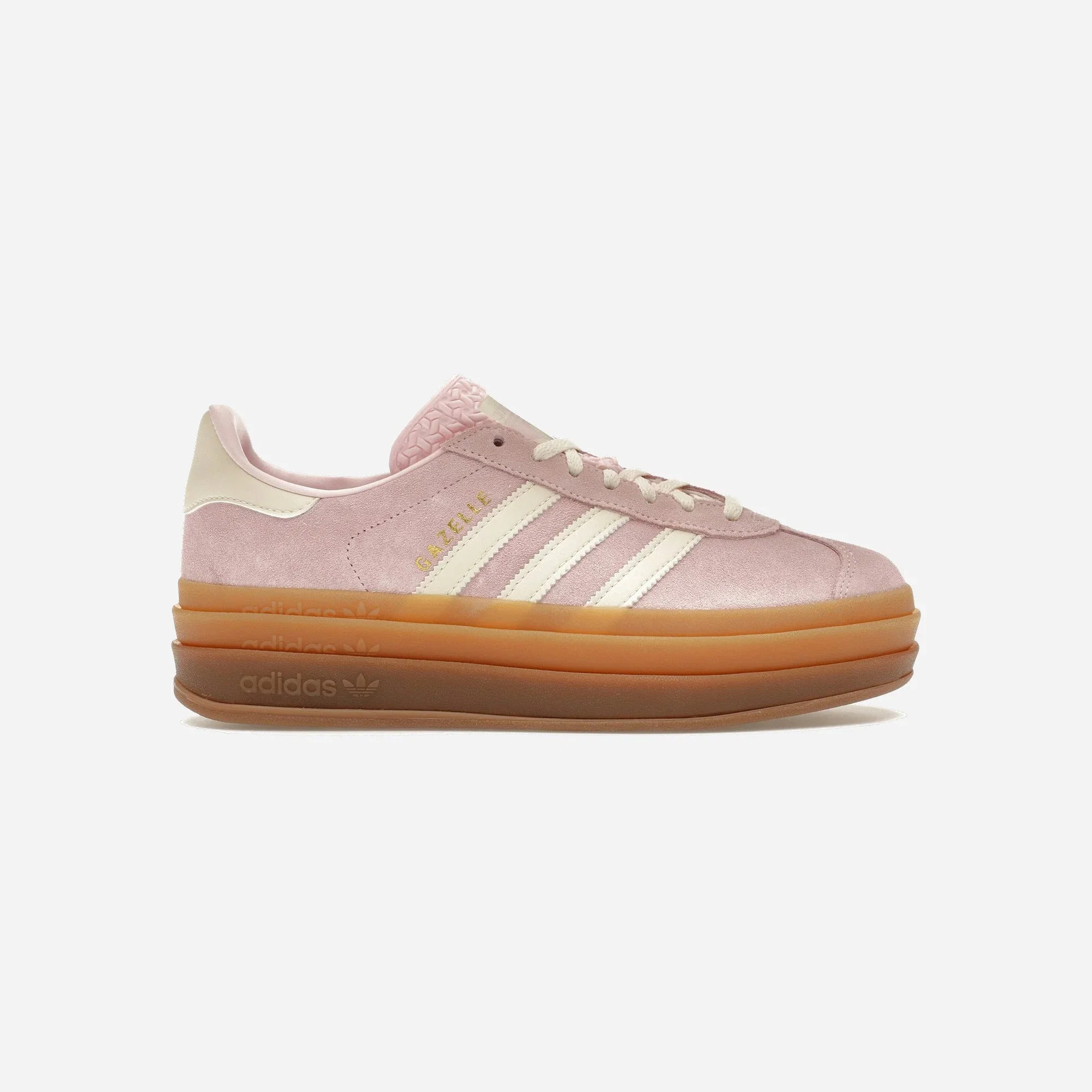 Adidas Gazelle Bold Clear Pink Cream White Womens