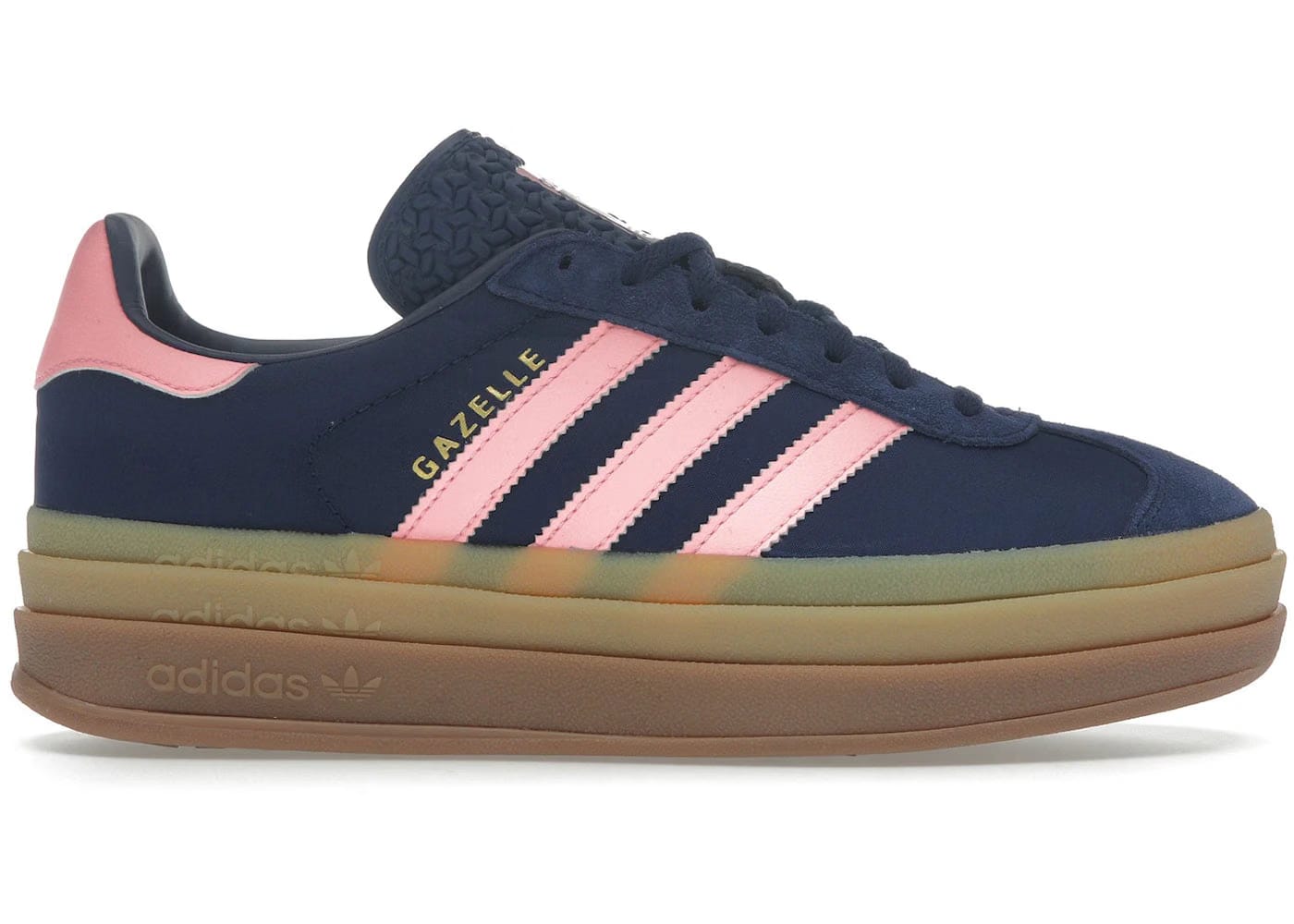Adidas Wmns Gazelle Bold 'Blue Pink Spark'