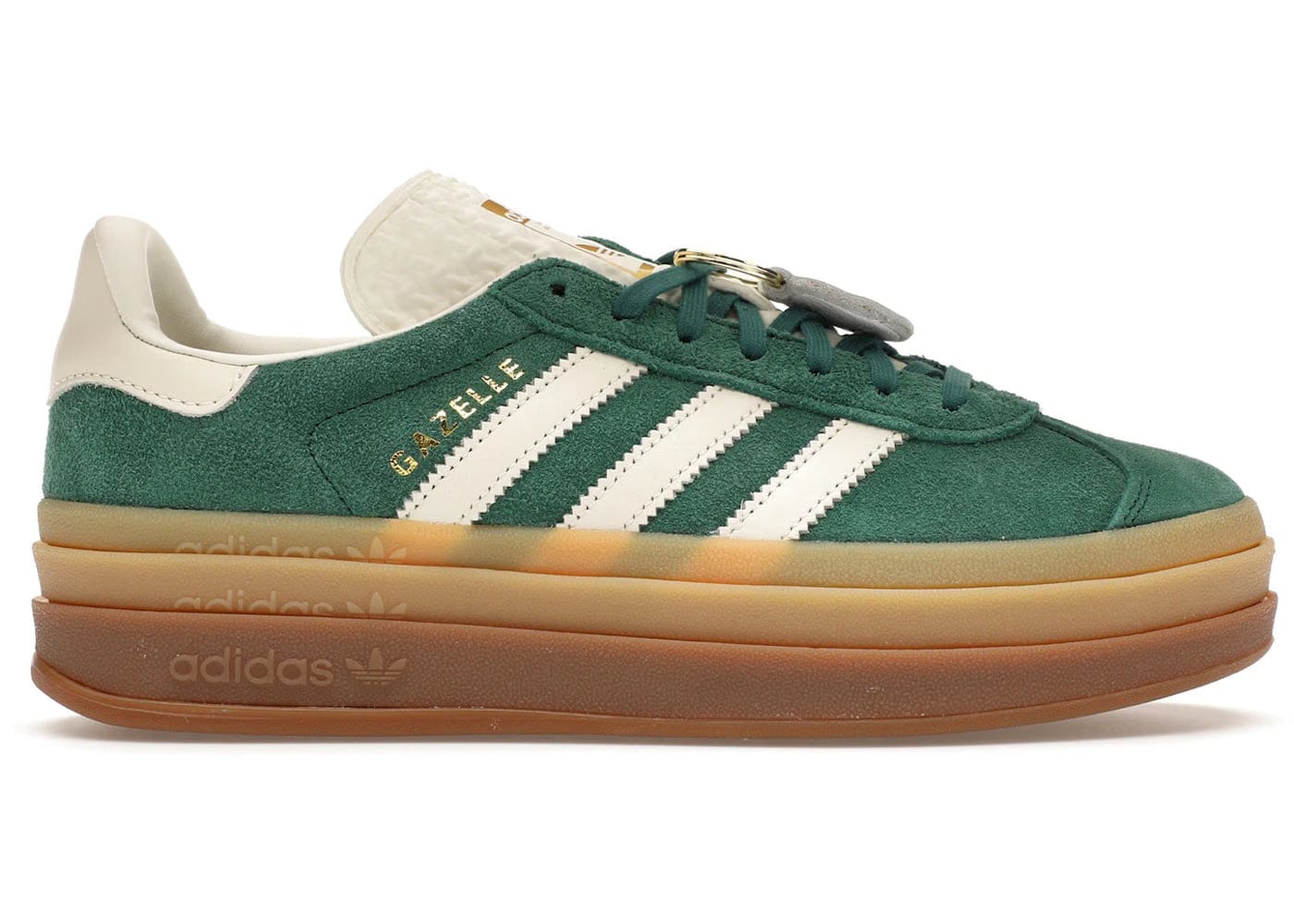 Adidas Wmns Gazelle Bold 'Collegiate Green Gum'