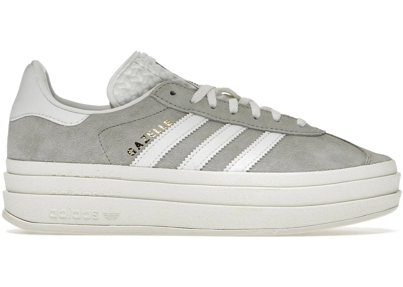 Adidas Wmns Gazelle Bold 'Grey White'