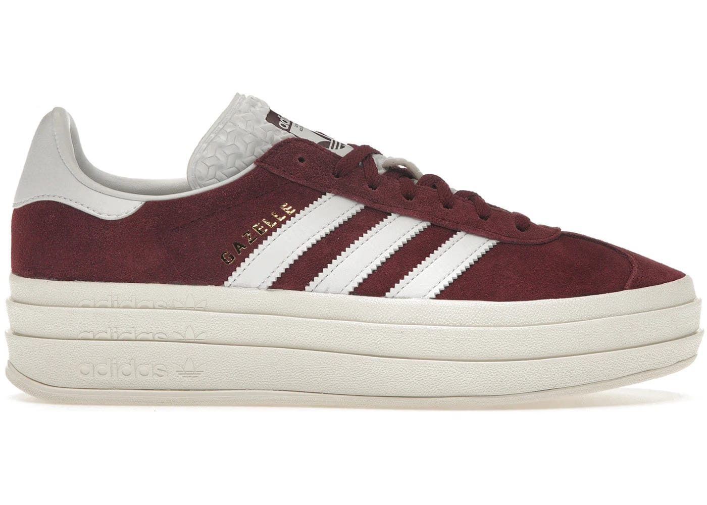 Adidas Gazelle Bold Shadow Red Womens