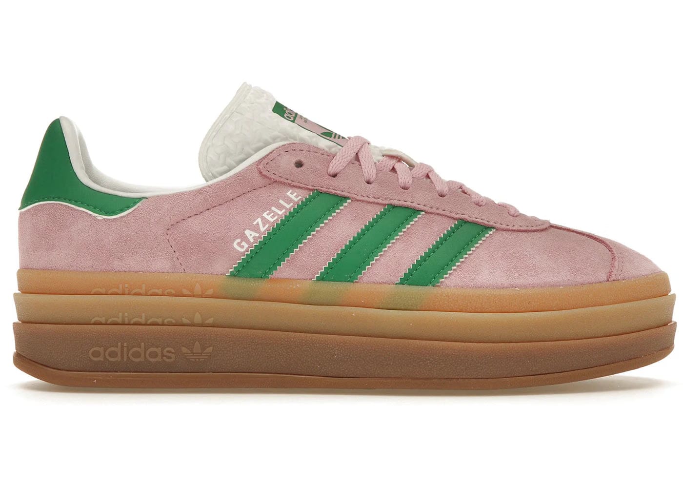 Adidas Wmns Gazelle Bold 'True Pink Green'