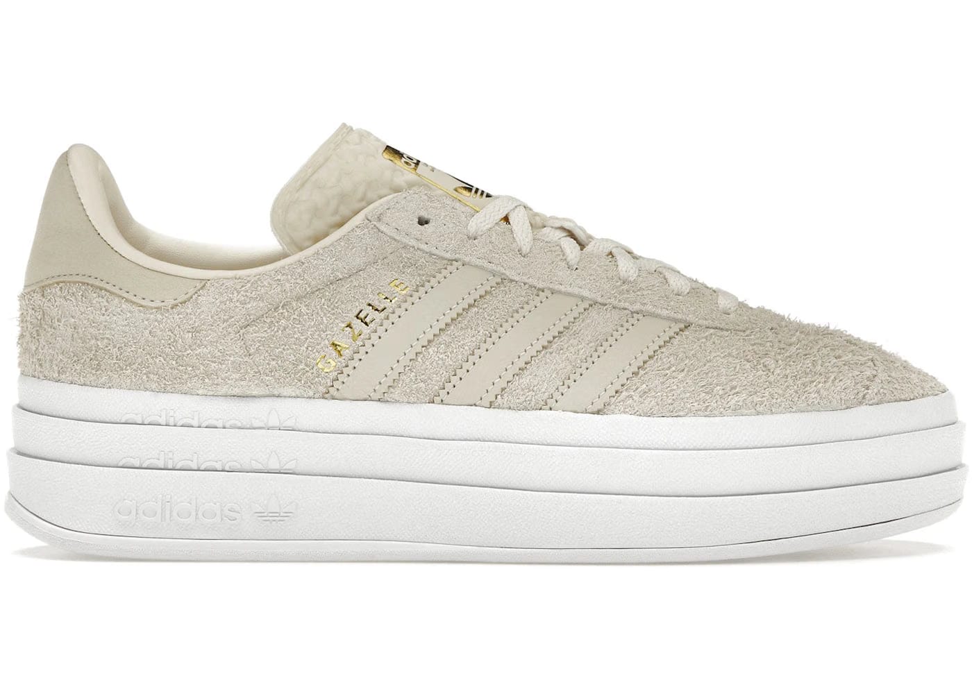 Adidas Gazelle Bold Wonder White Womens