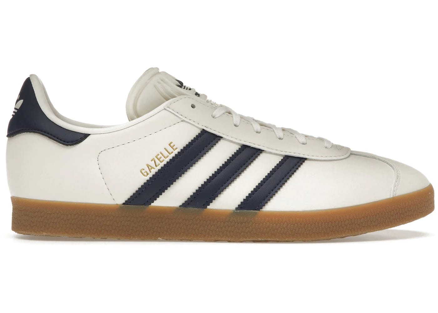Adidas Gazelle Cloud White Dark Blue