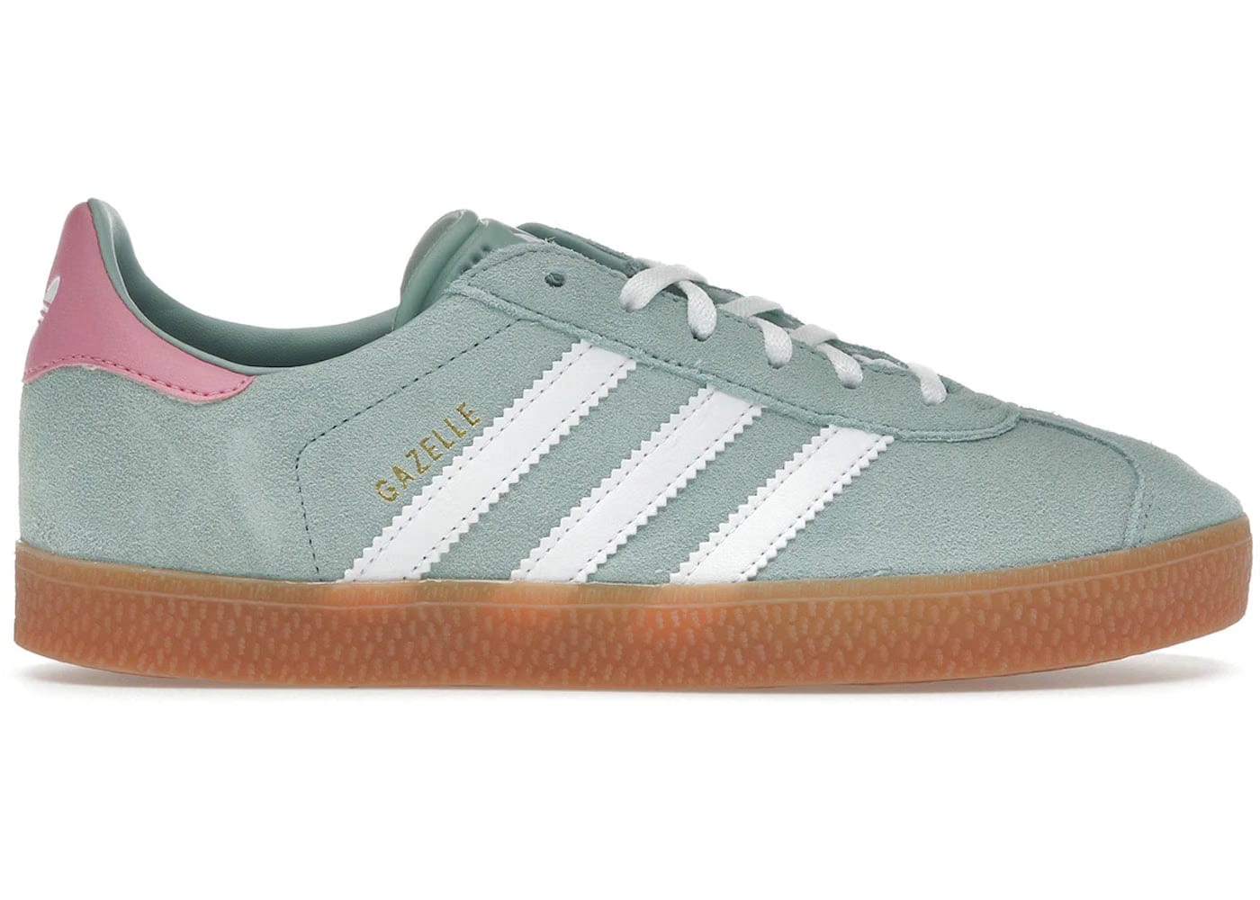 Adidas Gazelle Hazy Green Bliss Pink (GS)