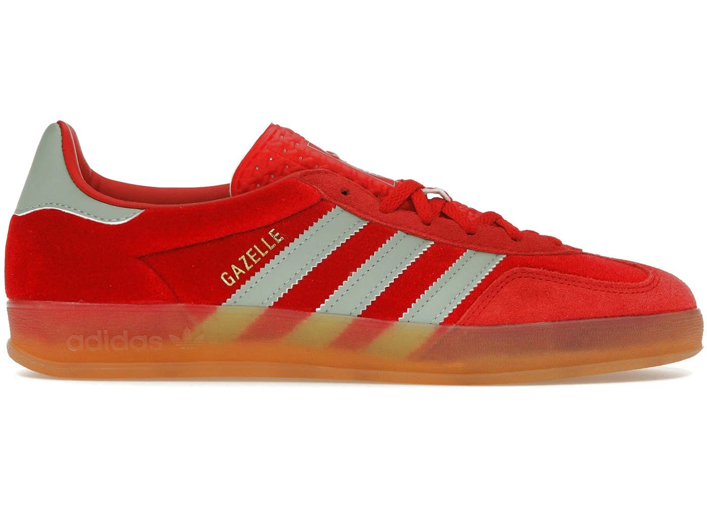 Adidas Wmns Gazelle Indoor 'Better Scarlet Green Velvet'