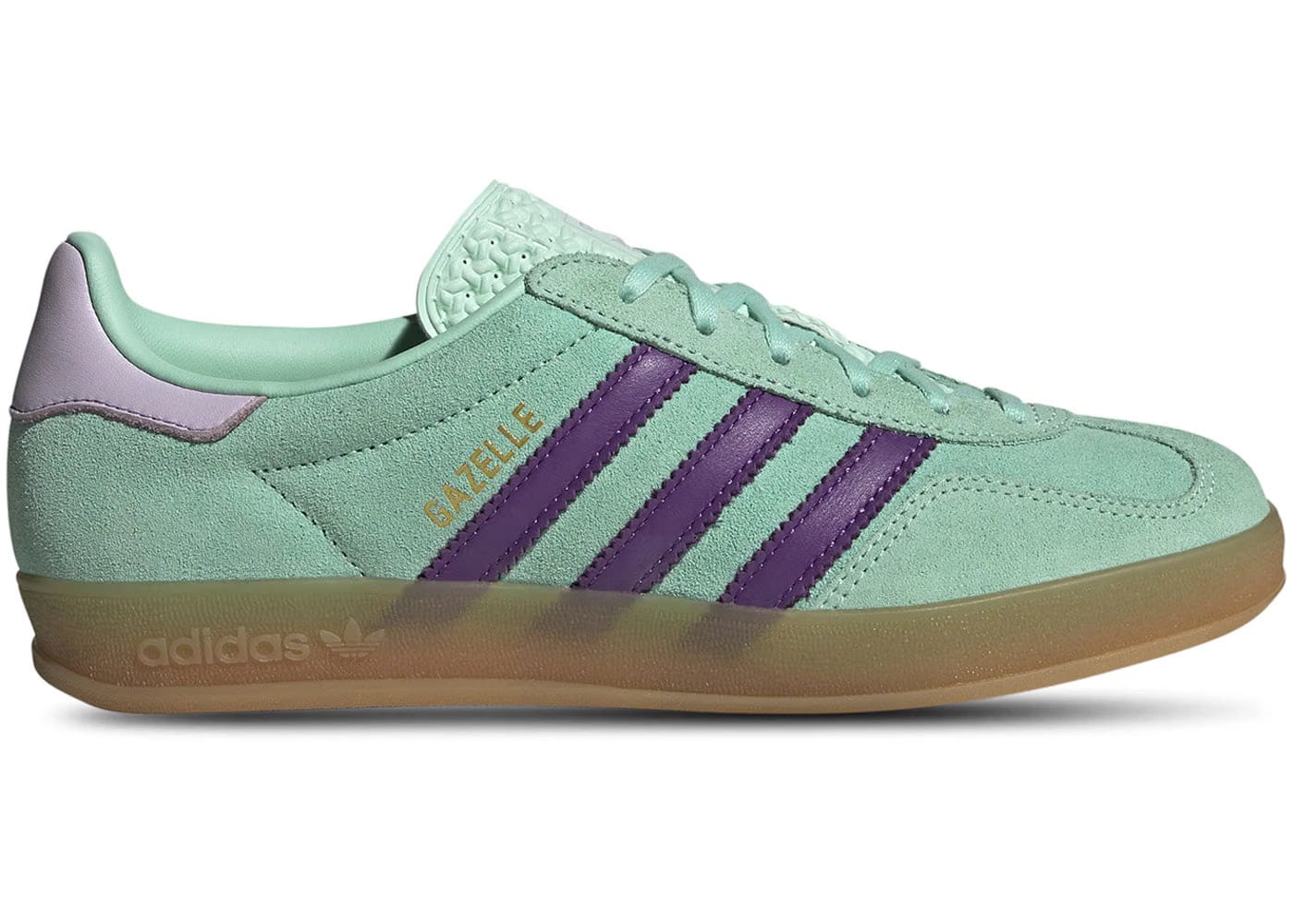 Adidas Wmns Gazelle Indoor 'Clear Mint Active Purple'