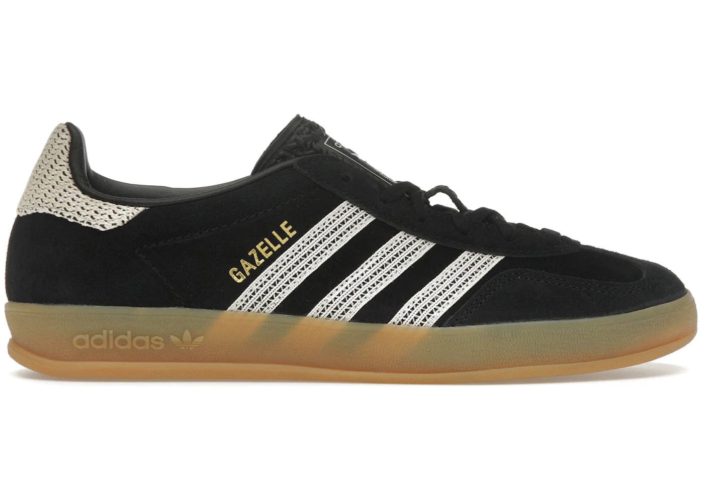 adidas Wmns Gazelle Indoor 'Black Wonder White Gum'