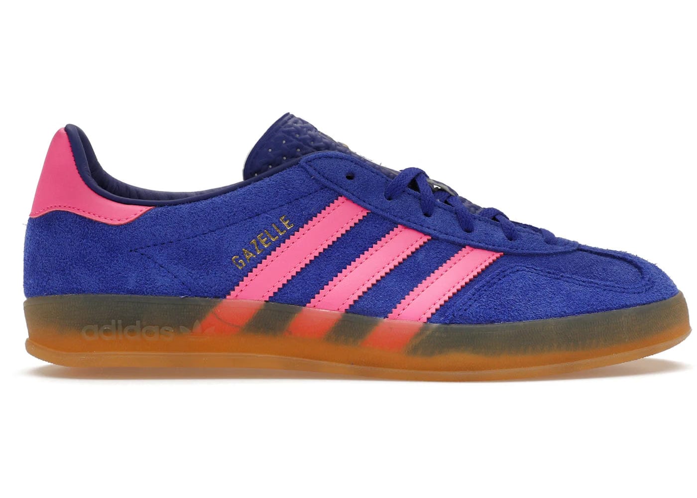 Adidas Gazelle Indoor Lucid Blue Pink Womens