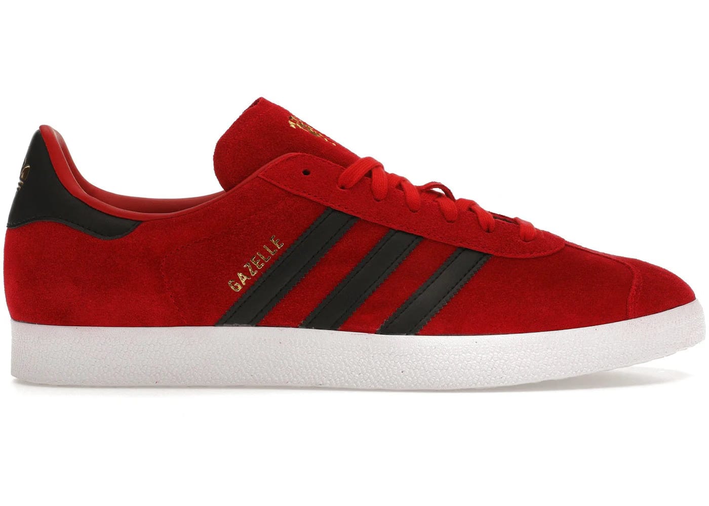 Manchester United x adidas Gazelle Red Black