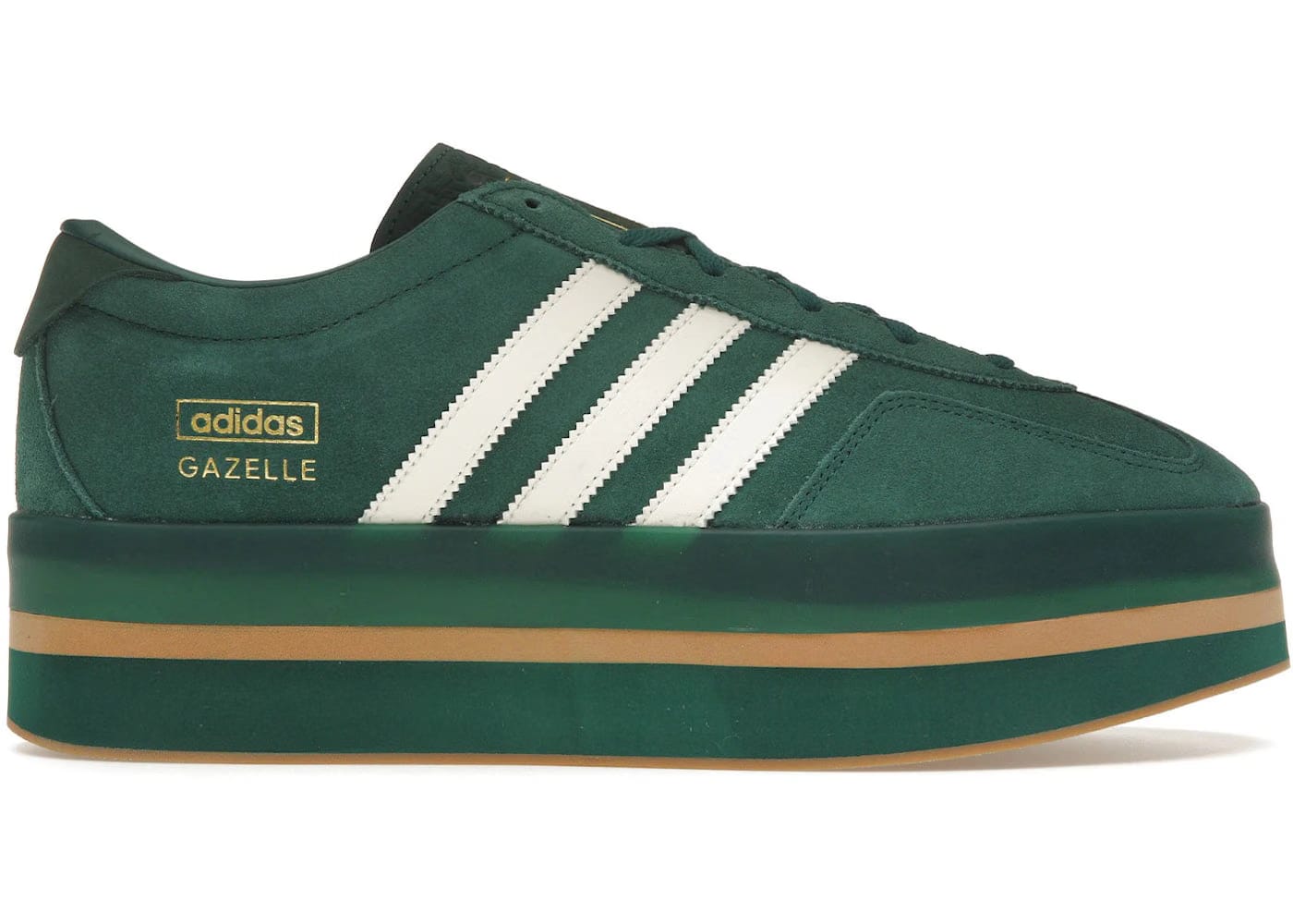 Adidas Wmns Gazelle Stack 'Green Cream Gum'