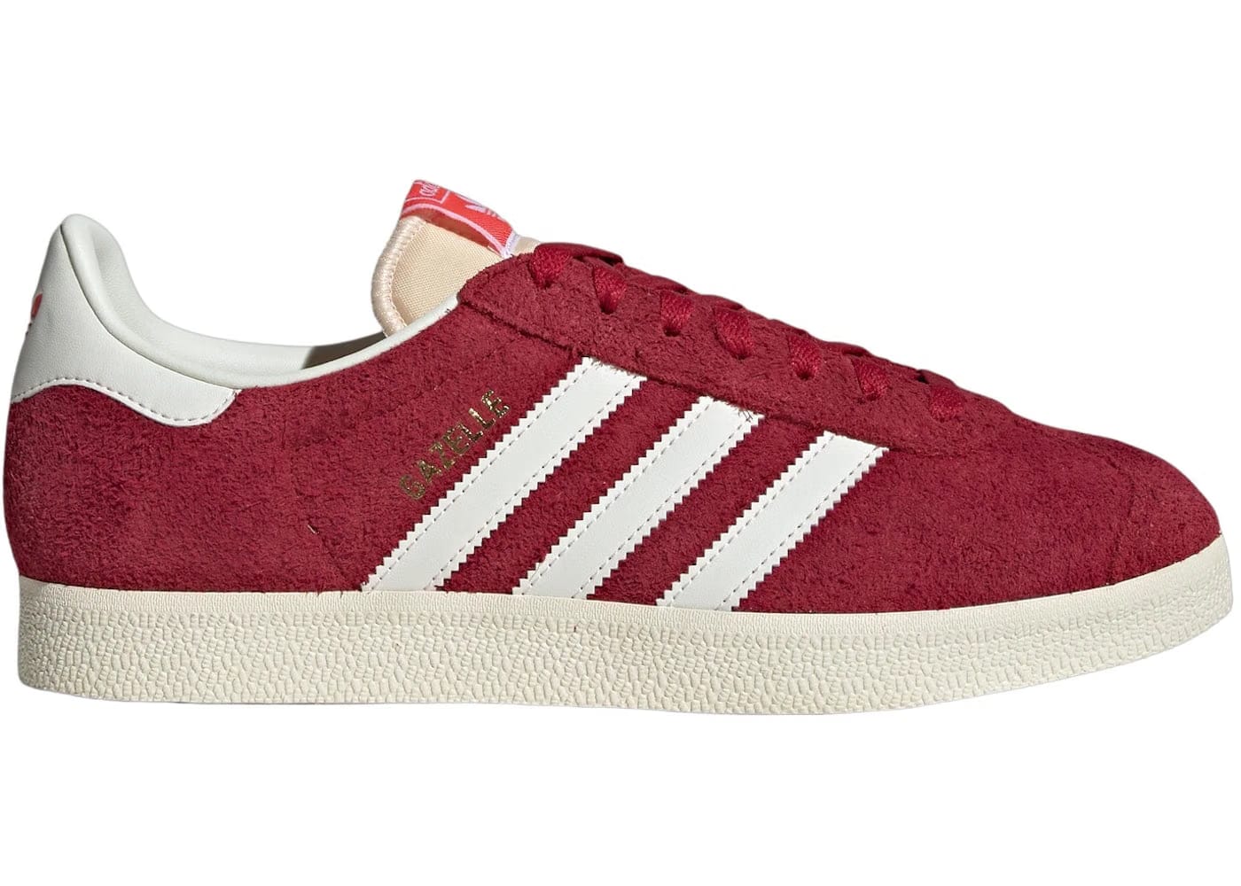Adidas Gazelle Team Victory Red Off White Cream White