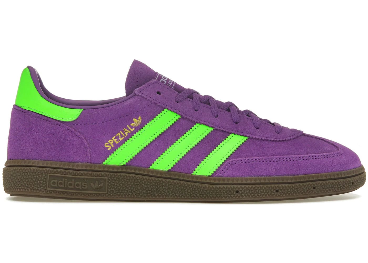 Adidas Handball Spezial Elastic Active Purple Solar Green Womens
