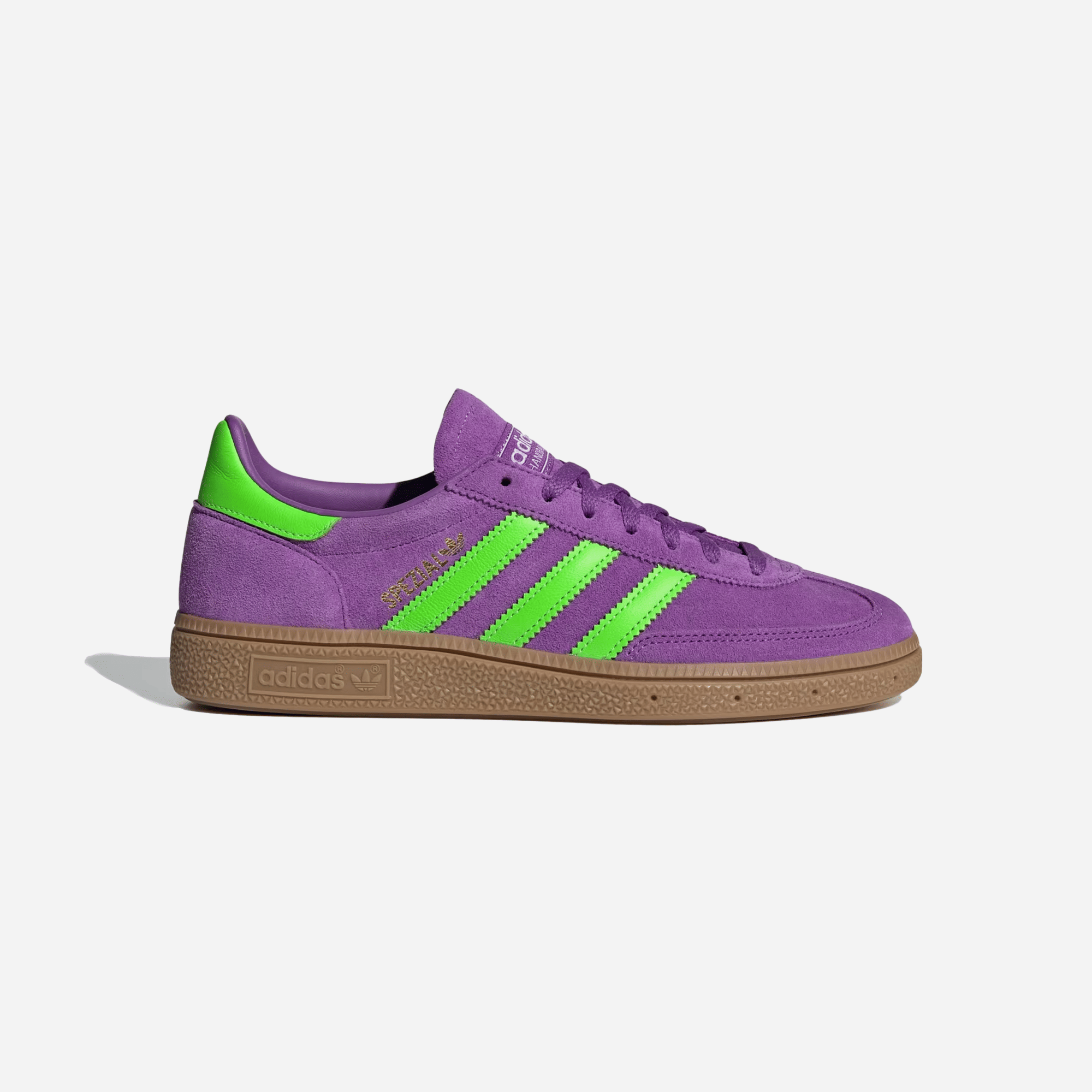 Adidas Handball Spezial Elastic Active Purple Solar Green Womens